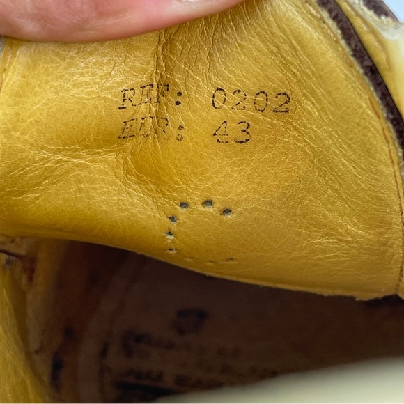 •Havana Joe Natural Life&Style Spain Mens 43 / 9-9.5 Brown Leather Derby Shoes - Picture 15 of 16